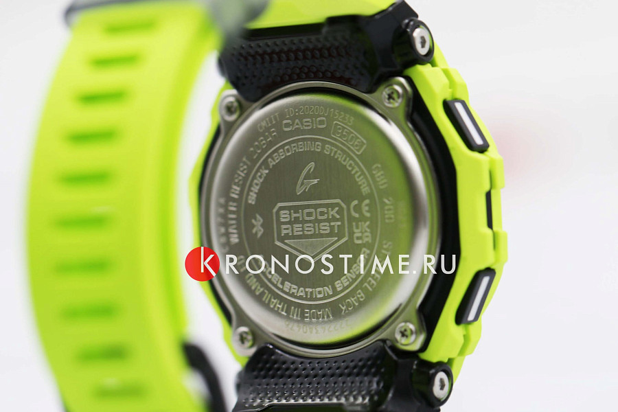 Часы Casio G-Shock GBD-200-9DR (GBD-200-9) — пластик, пластик