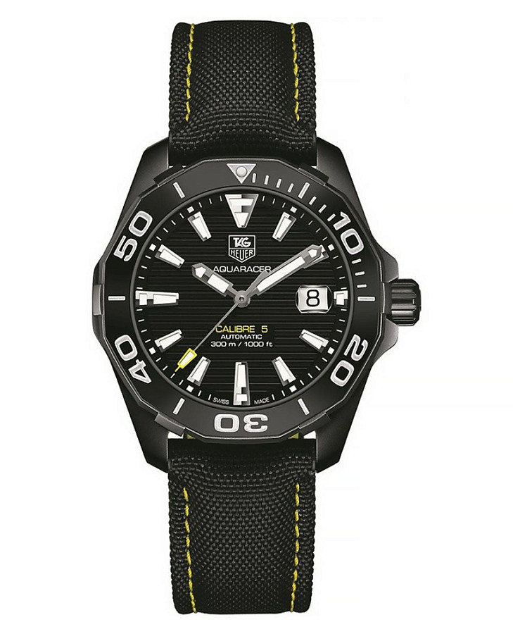Часы TAG Heuer Aquaracer WAY218A.FC6362 — мужские, черный