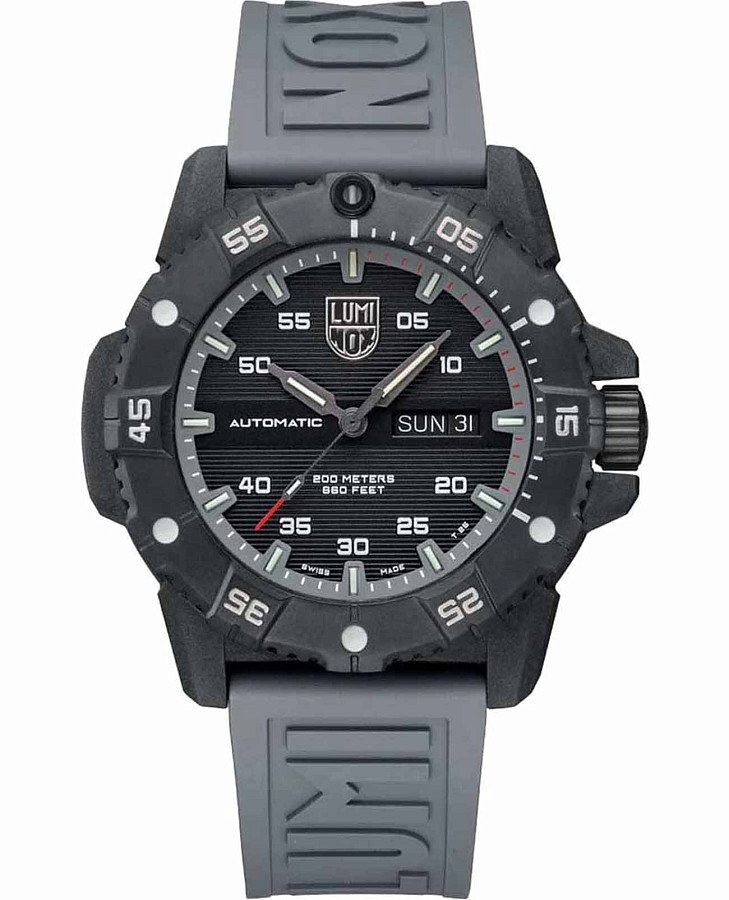 Часы Luminox Master Carbon SEAL Automatic XS.3862 — мужские, серый
