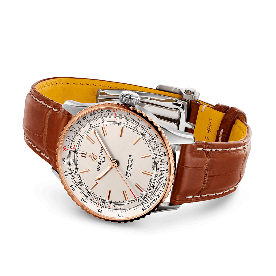 Часы Breitling Navitimer Chronograph 43 U17329F41G1P1 — сталь металл, Швейцария