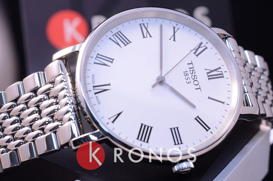 Часы Tissot Everytime Medium T109.410.11.033.00 — сталь металл, Швейцария