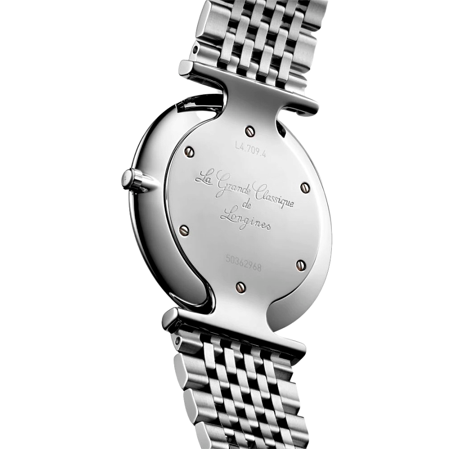 Часы Longines La Grande Classique L4.709.4.88.6 — кварцевые, металл сталь