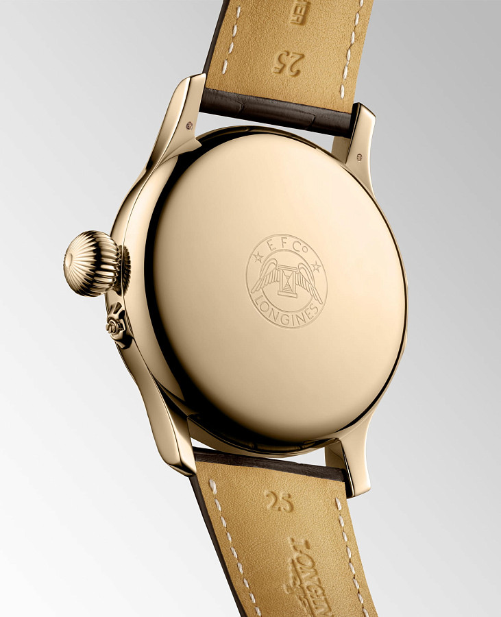 Часы Longines Weems Second-Setting Watch L2.713.8.13.0 — золото металл, Швейцария