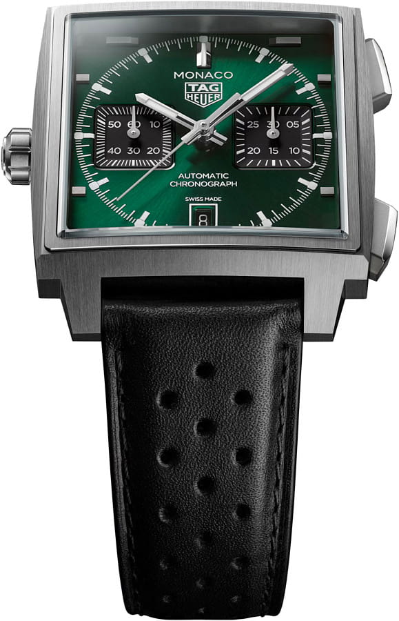 Часы TAG Heuer Monaco Chronograph CDW2180.FC8360 — титан, Швейцария