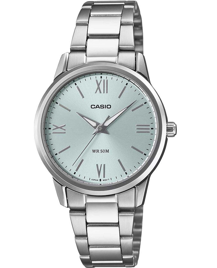 Часы Casio Collection Standard LTP-1303DD-2A — женские, голубой