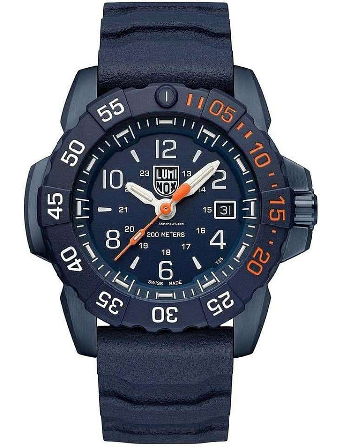 Часы Luminox Navy SEAL Foundation XS.3253.CBNSF.SET — синий, сталь металл