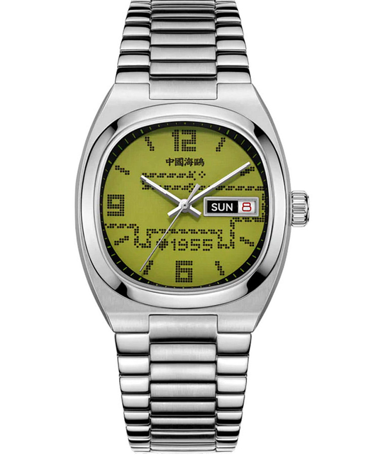 Часы Seagull Vintage 826.97.1051 — мужские, зеленый