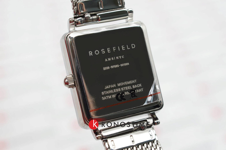 Часы Rosefield The Boxy XS QMWMS-Q038 — нержавеющая сталь, женские
