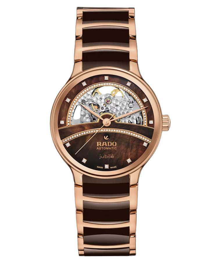 Часы Rado Centrix Automatic Diamonds Open Heart R30029942 — женские