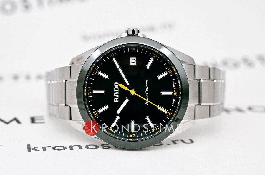 Часы Rado Hyperchrome R32280313 — кварцевые, металл сталь