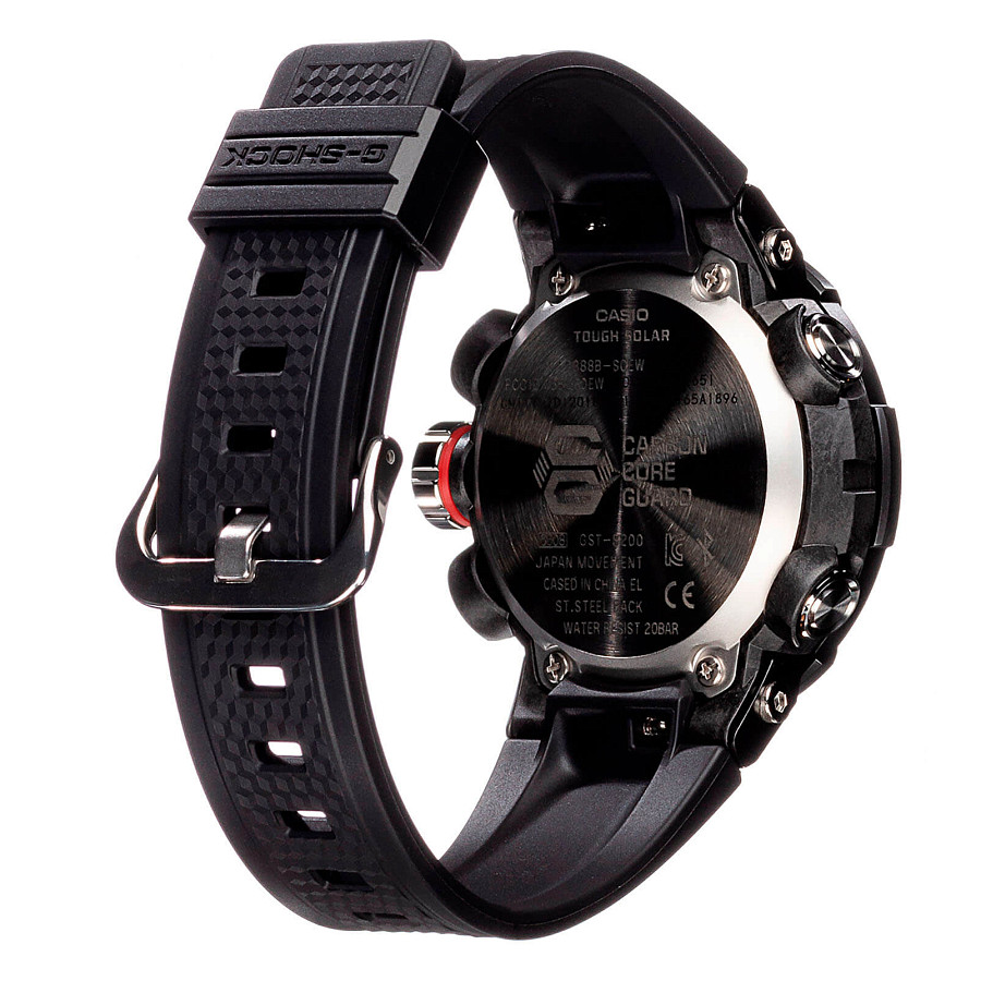 Часы Casio G-Shock GST-B200B-1A — карбон, Япония