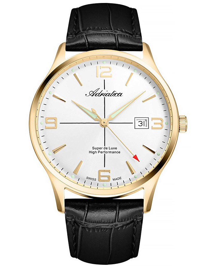 Часы Adriatica Vintage A8331.1253Q — мужские, белый