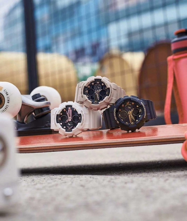 Часы Casio G-Shock GMA-S140M-1ADR (GMA-S140M-1A) — черный, электронные