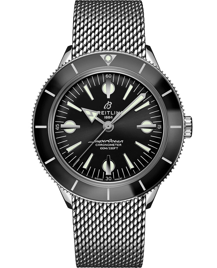 Часы Breitling Superocean Heritage '57 A10370121B1A1 — мужские, черный