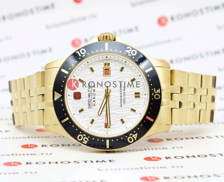 Часы Swiss Military Hanowa Flagship X Swiss Edition SMWGH2100611 — кварцевые, металл сталь