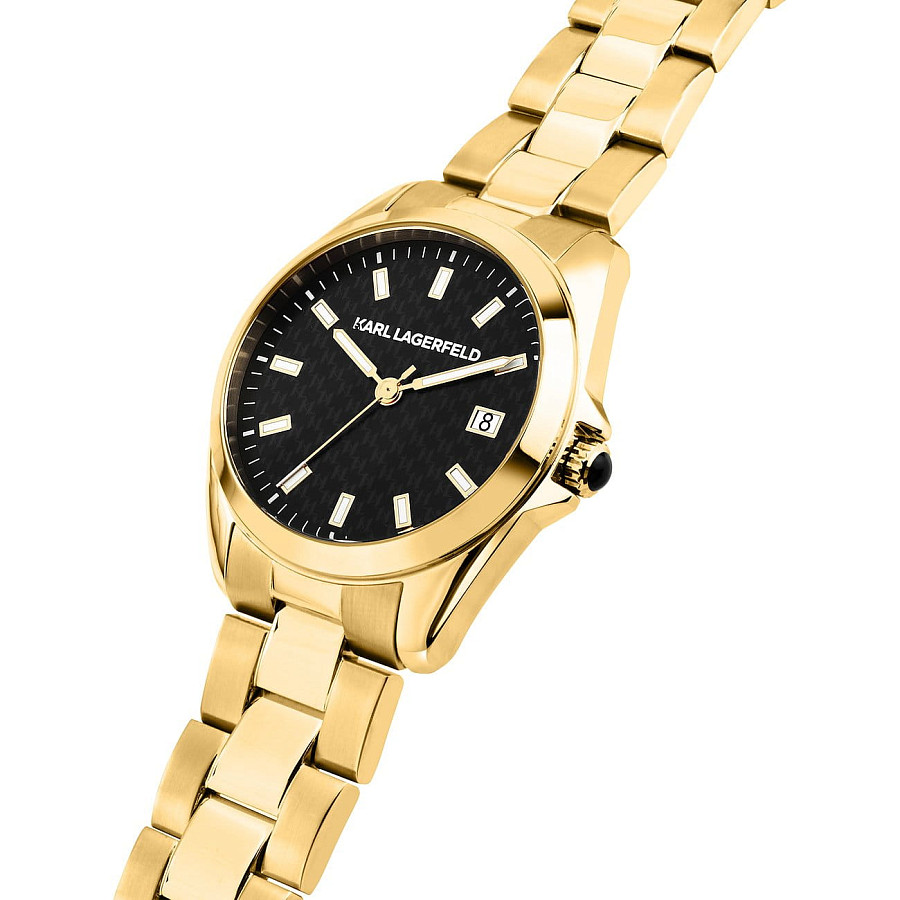 Часы Karl Lagerfeld Round Essentials R0553101506 — женские, золотистый