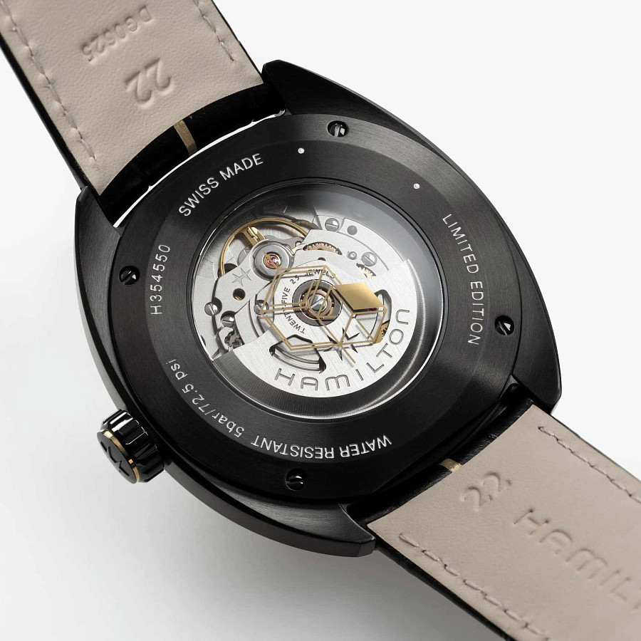 Часы Hamilton American Classic Pan Europ Resident Evil Requiem H35455730 — кожаный, мужские