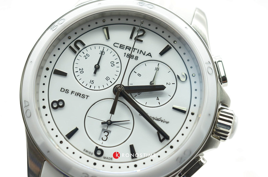 Часы Certina DS First C030.217.17.017.00 — металл сталь керамика, Швейцария