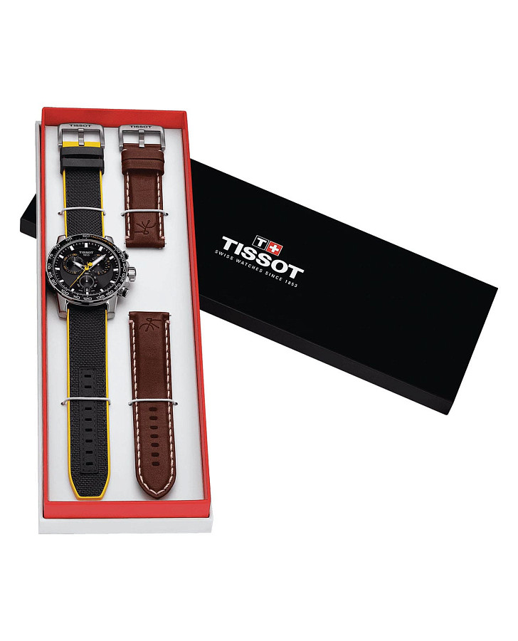 Часы Tissot SuperSport Chrono Tour De France 2020 T125.617.17.051.00 — серый, сталь металл