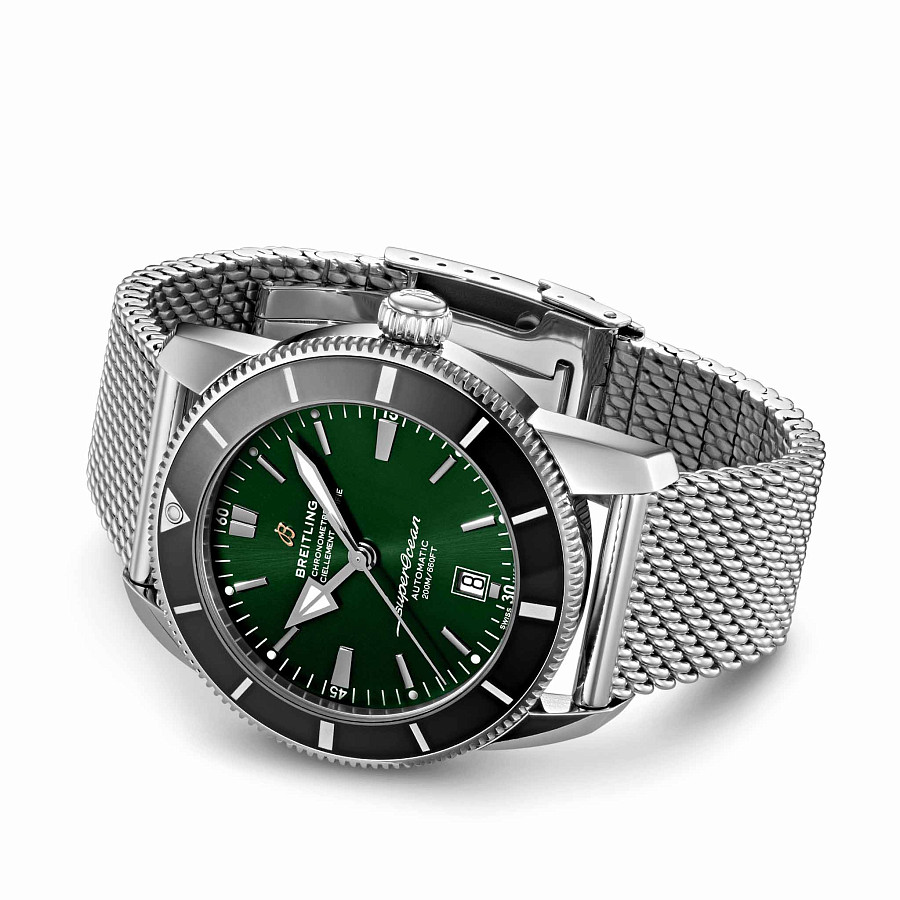 Часы Breitling Superocean Heritage B20 Automatic 46 AB2020121L1A1 — нержавеющая сталь, мужские