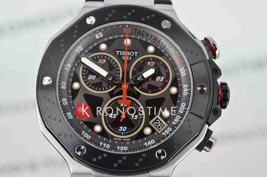 Часы Tissot T-Race MotoGP Quartz Chronograph (2025) T141.417.27.081.00 — кварцевые, металл сталь
