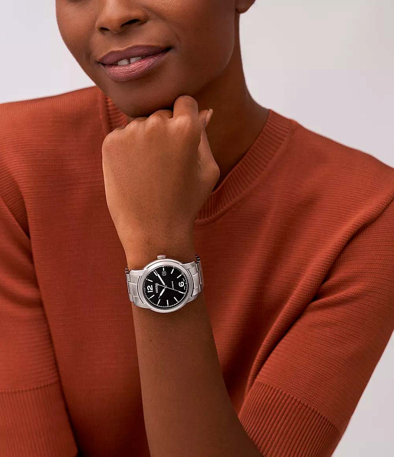 Часы Fossil Heritage ME3223 — механические, сталь металл