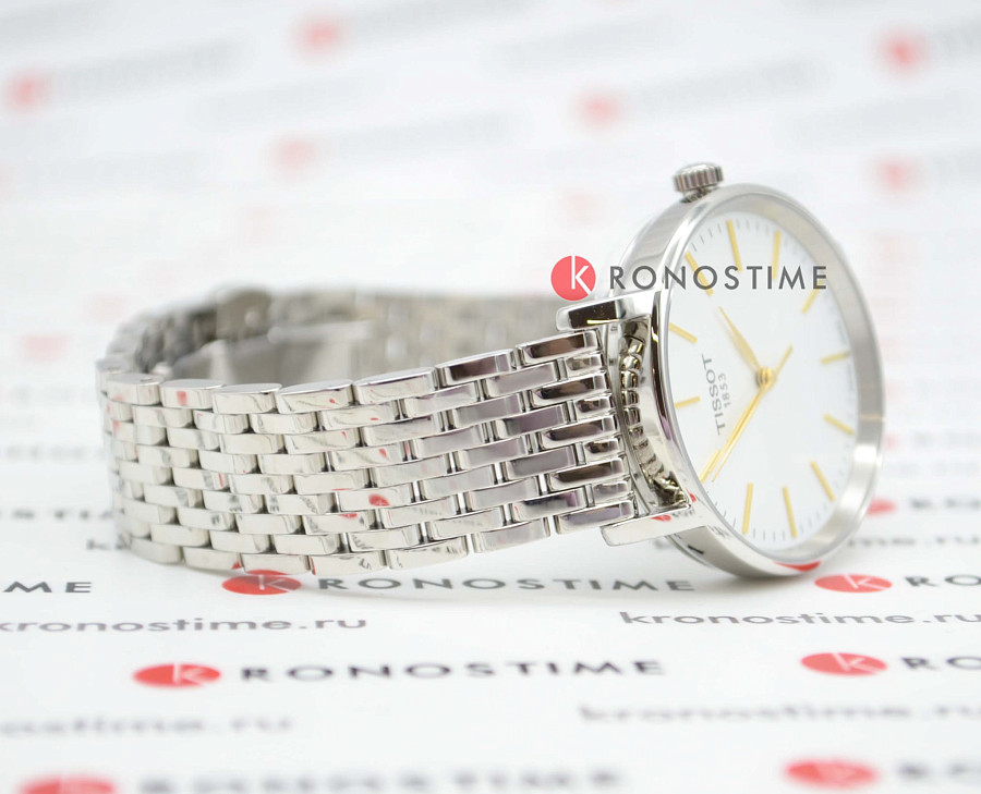 Часы Tissot Everytime Lady T143.210.11.011.01 — женские, нержавеющая сталь