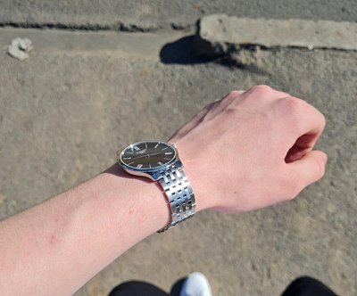 Фото покупателя: Швейцарские наручные часы Tissot Tradition 5.5 T063.409.11.058.00