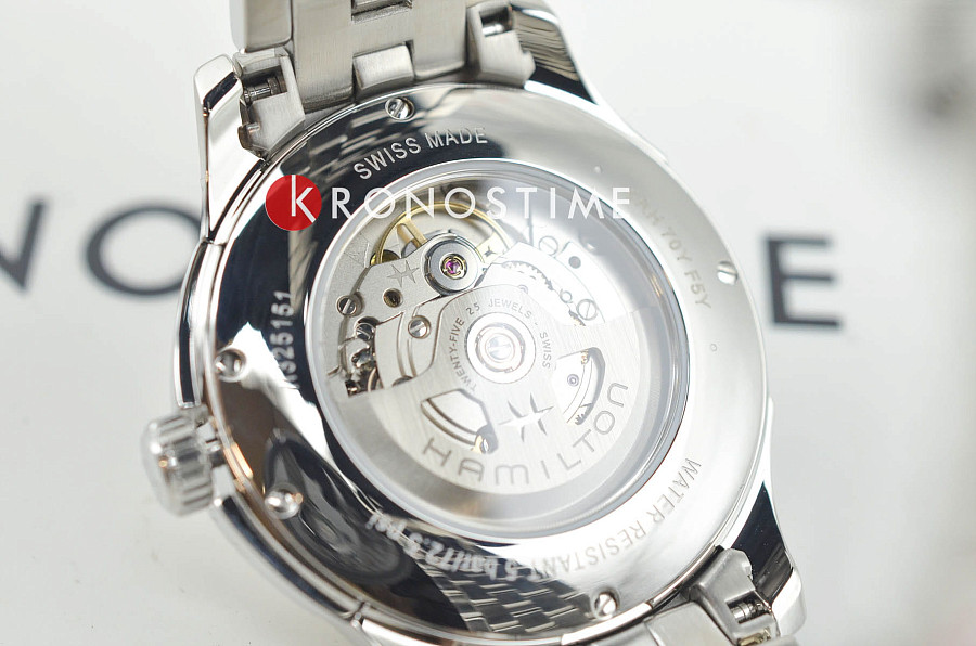 Часы Hamilton Jazzmaster Viewmatic Auto H32515155 — мужские, нержавеющая сталь