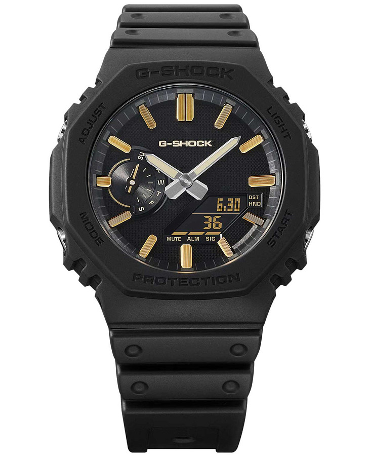 Часы Casio G-SHOCK GA-2100LXB-1A9 — кварцевые, карбон пластик