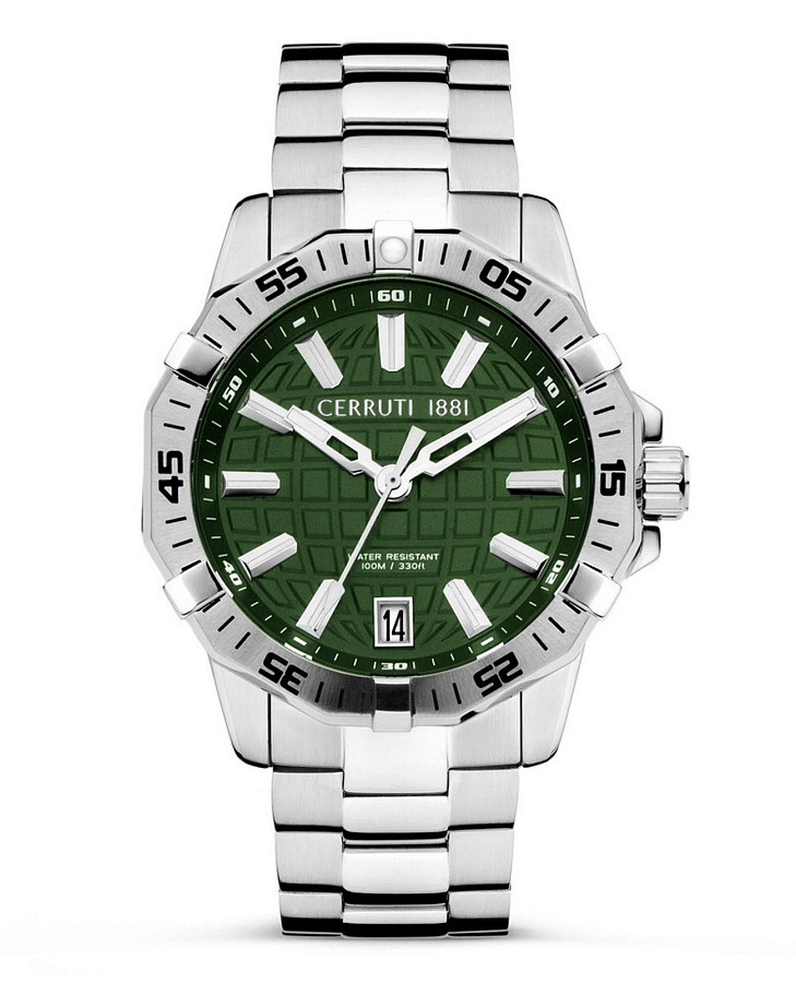 Часы Cerruti 1881 Vallelaghi CIWGH0007506 — мужские, зеленый