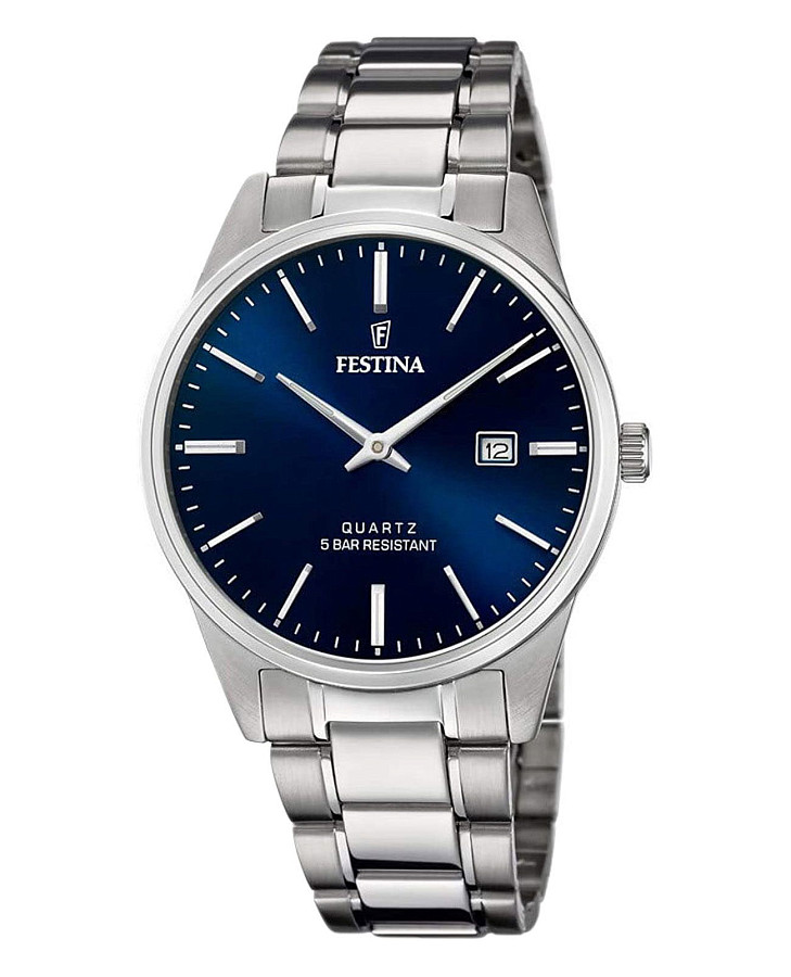 Часы Festina Classics F20511/3 — мужские, синий