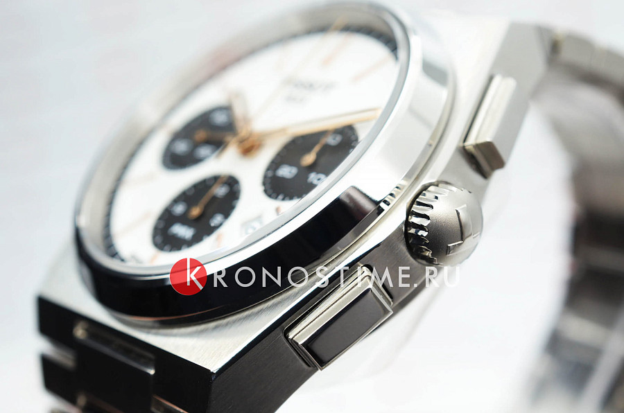 Часы Tissot PRX Automatic Chronograph T137.427.11.011.00 — мужские, серебристый