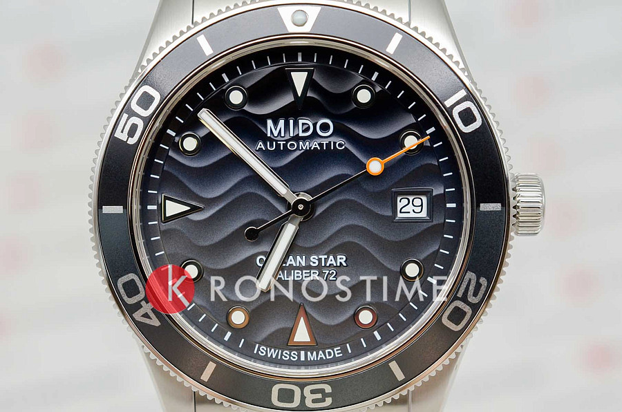 Часы Mido Ocean Star 39 M026.907.11.061.00 — сталь металл, Швейцария