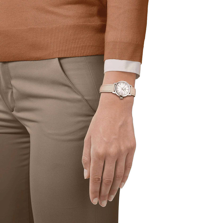 Часы Tissot Classic Dream Lady T129.210.16.111.00 — кварцевые, сталь металл