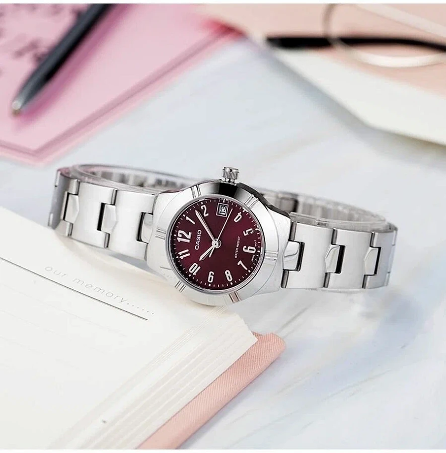 Часы Casio Collection LTP-1241D-4A2 — Япония, кварцевые