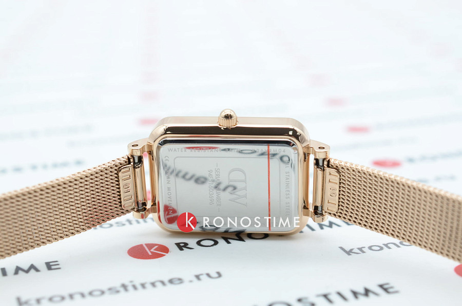 Часы Daniel Wellington Quadro Pressed Melrose DW00100437 — зеленый, сталь