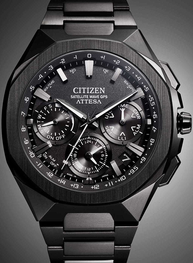 Часы Citizen Attesa CC4105-69E — титан, Япония