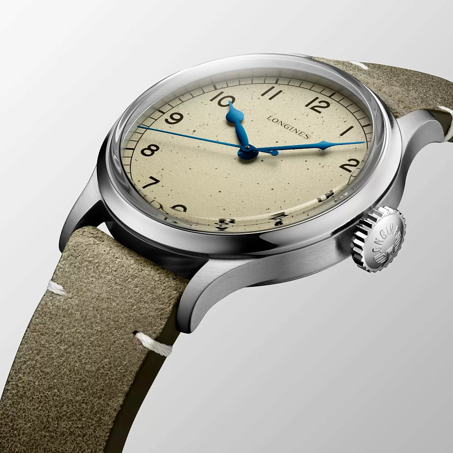 Часы Longines Heritage Military L2.819.4.93.2 — сталь металл, Швейцария