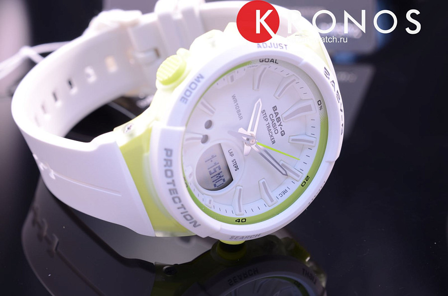 Часы Casio Baby-G BGS-100-7A2 — женские, полимер