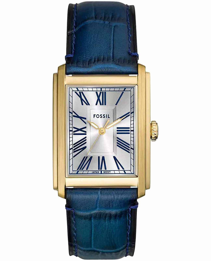 Часы Fossil Carraway FS6076 — мужские, серебристый