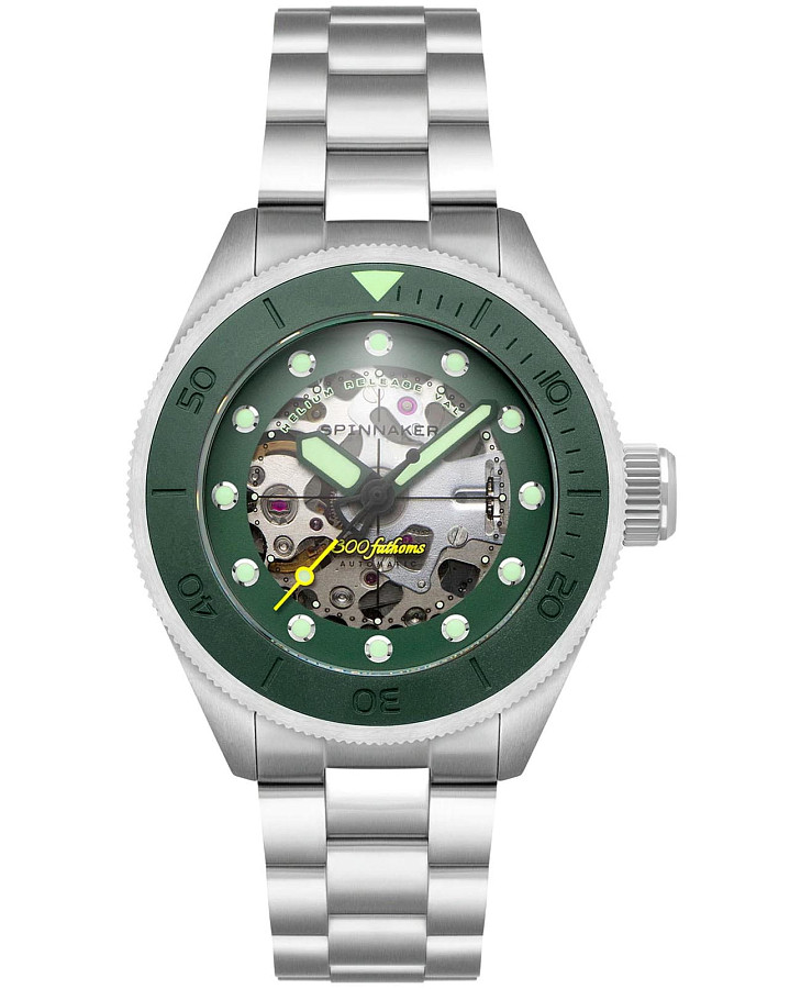 Часы Spinnaker Piccard SP-5135-22 — мужские, зеленый