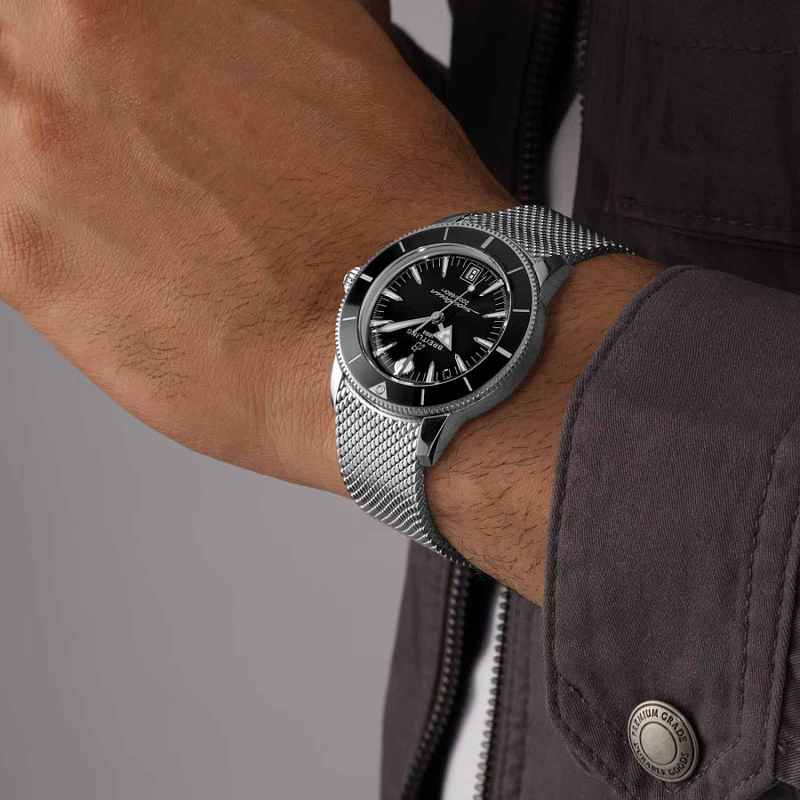 Часы Breitling Superocean Heritage B31 Automatic 42 AB3110241B1A1 — сталь металл, нержавеющая сталь
