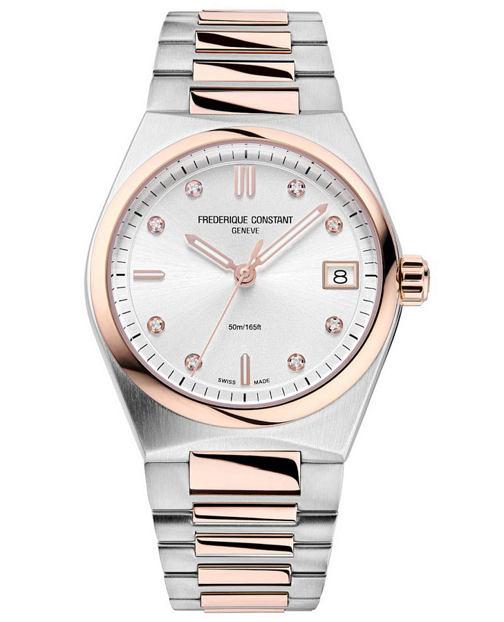 Часы Frederique Constant Highlife FC-240VD2NH2B — женские, серебристый