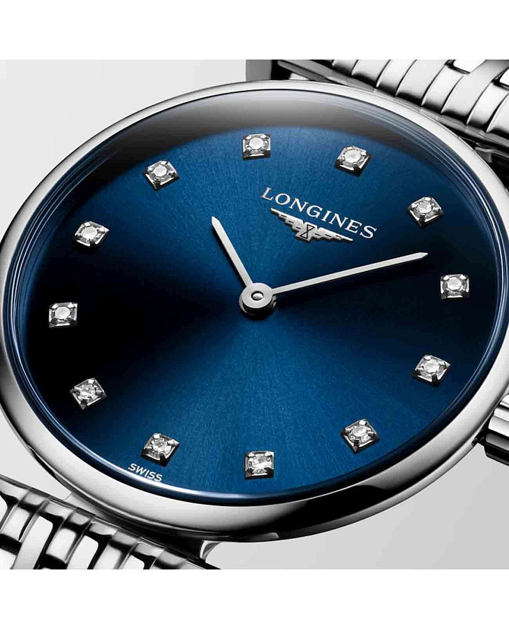 Часы Longines La Grande Classique L4.209.4.97.6 — женские, серебристый