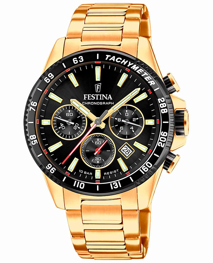 Часы Festina Timeless Chrono F20634/5 — мужские, черный