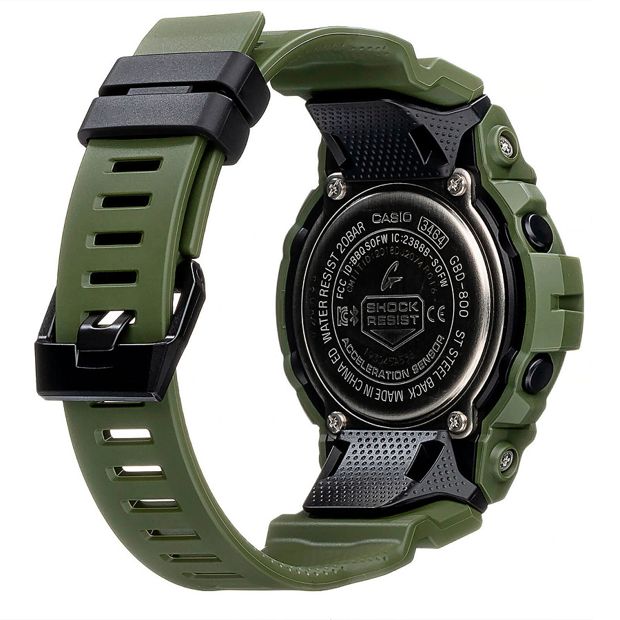 Часы Casio G-Shock GBD-800UC-3 — электронные, Япония, мужские