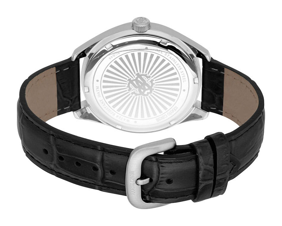 Часы Roberto Cavalli Uomo Mio RC5G048L0015 — кварцевые, металл сталь