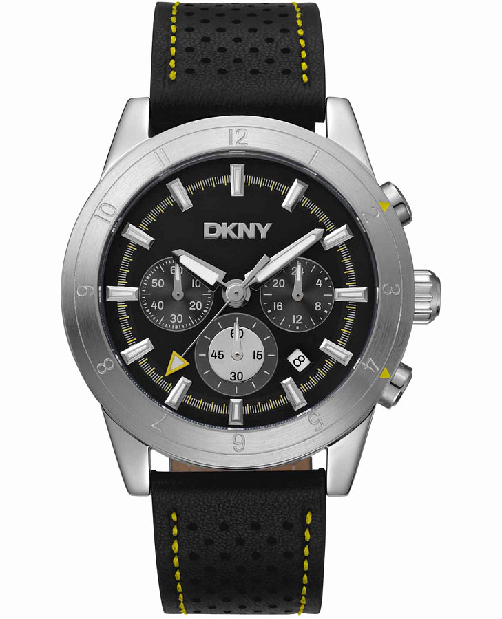Часы DKNY Bryant Park Chrono DK1G051L0025 — мужские, черный