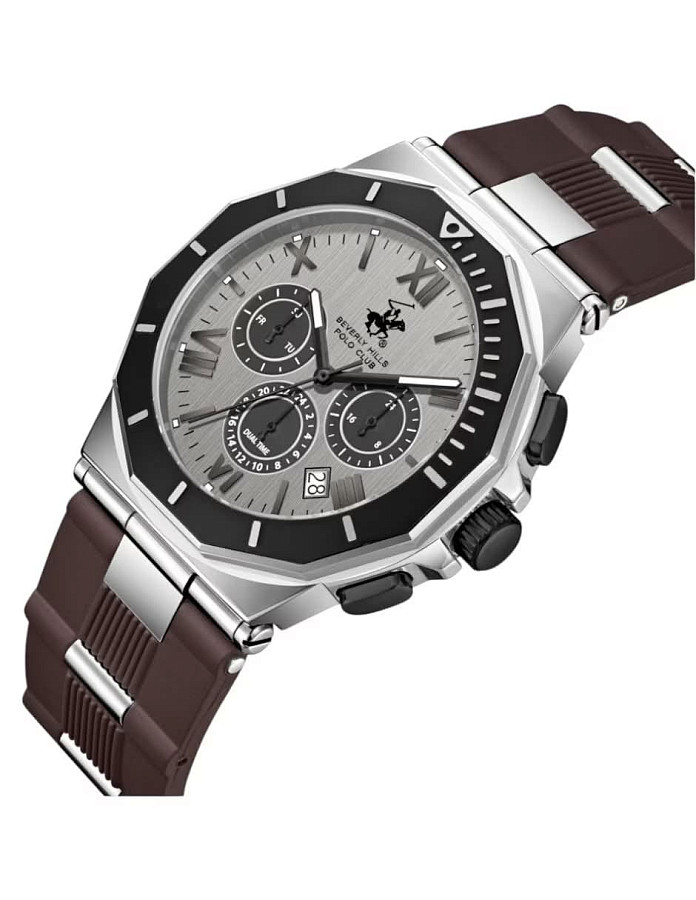Часы Beverly Hills Polo Club BP3887X.361 — кварцевые, сталь металл